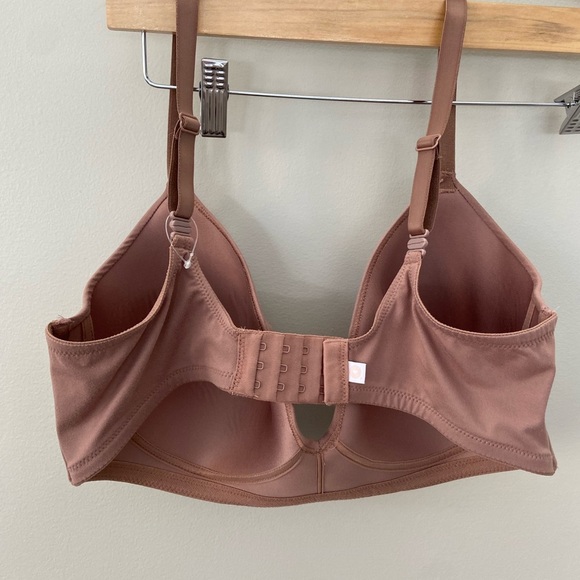 NWT Old Navy Wireless Full-Coverage Cocoa Mocha Bra - Picture 4 of 6